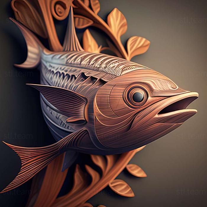 3D model Dunama tuna (STL)